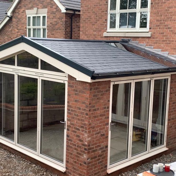 Cream Bifold Doors